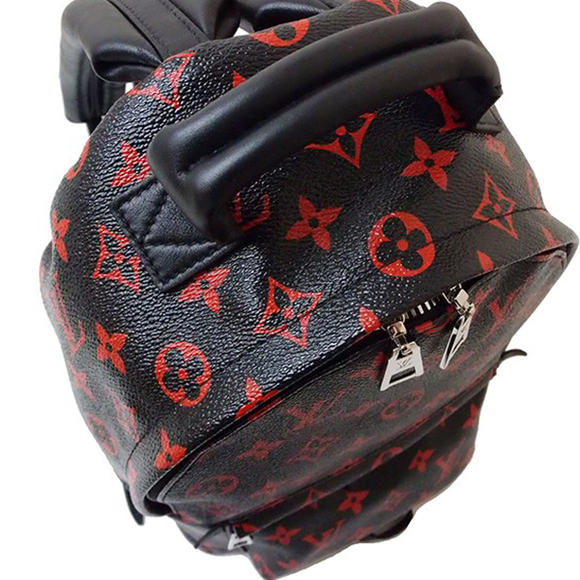 Louis Vuitton Rucksack Palm Springs Backpack PM Monogram Enfra Rouge - Picture 4 of 10